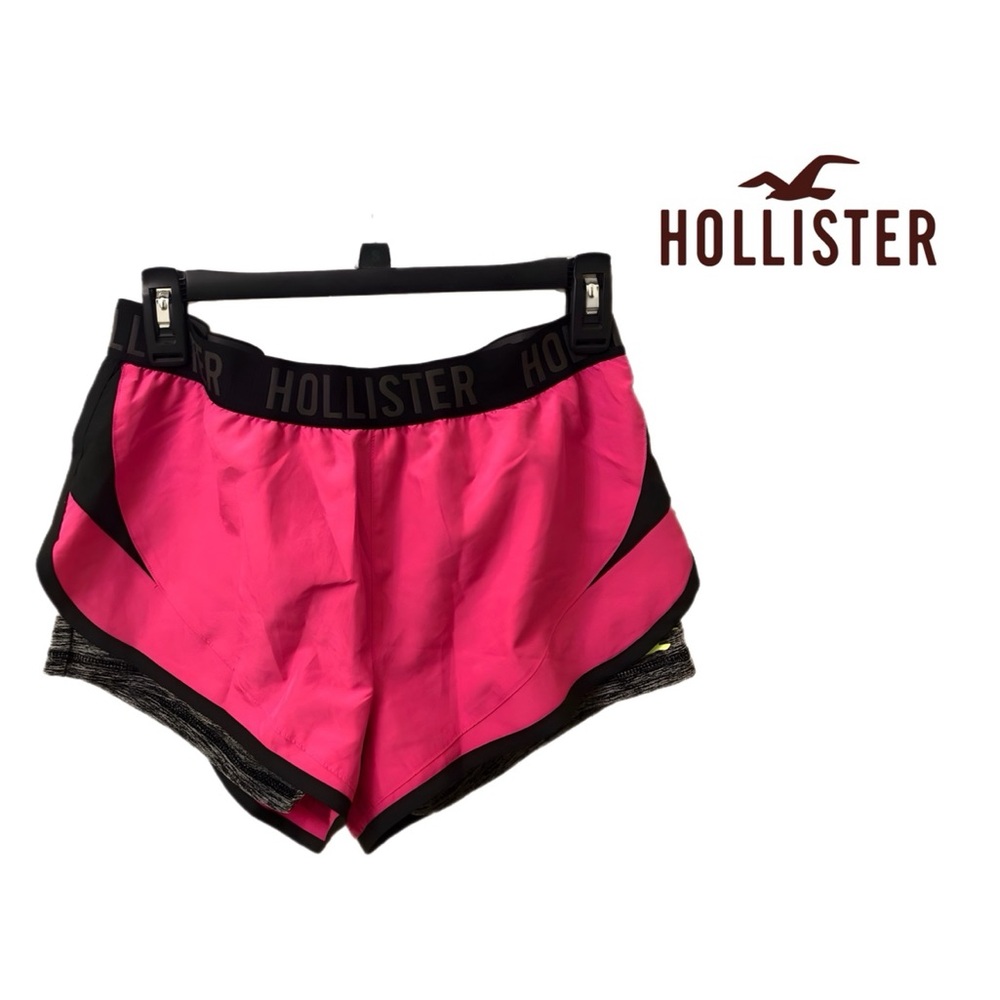Hollister Workout Shorts with built in biker layer